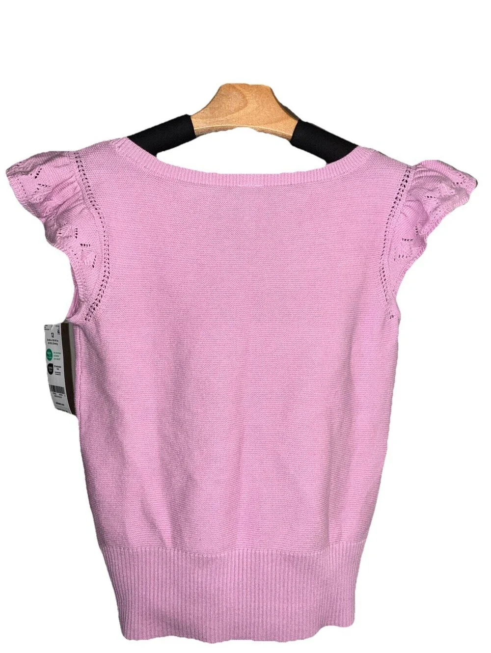 Light Pink Flutter Knit Oshkosh Top Size 12
